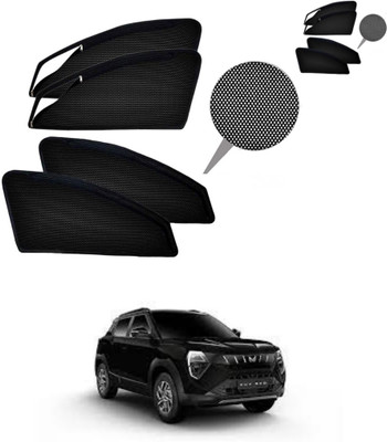 RAKRISH Rear Window, Side Window Sun Shade For Mahindra(Black)