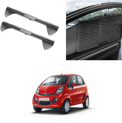 PRTEK Side Window Sun Shade For Tata Universal For Car(Grey)