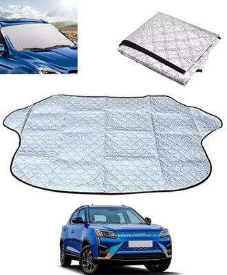 MSNP Windshield Sun Shade For Mahindra XUV 300(Silver)