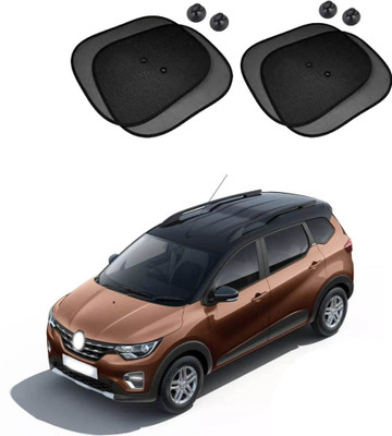 Shopone Rear Window, Side Window Sun Shade For Renault Triber(Black)