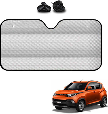 COSMOGEAR Windshield, Dashboard, Rear Window Sun Shade For Mahindra KUV 100(Silver)