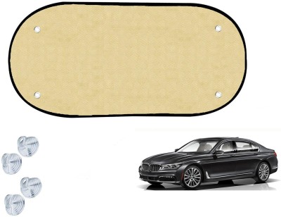 Automotive Prist Side Window Sun Shade For BMW 725i(Beige)