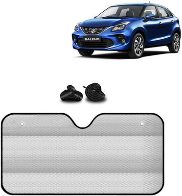 Kingsway Windshield, Dashboard, Rear Window Sun Shade For Maruti Suzuki Baleno(Silver)
