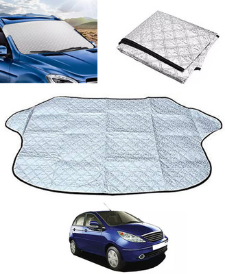 monolive Windshield Sun Shade For Tata Vista(Silver)