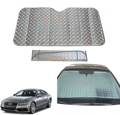 AUTO PEARL Dashboard, Windshield Sun Shade For Audi S7(Grey)