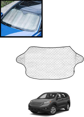 AYW Windshield Sun Shade For Honda Universal For Car(Silver)