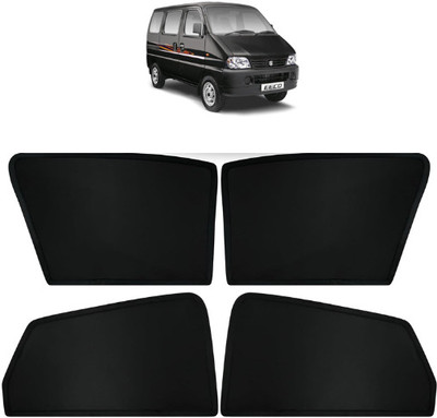 RAKRISH Rear Window, Side Window Sun Shade For Maruti Suzuki Eeco(Black)