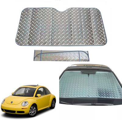 AUTO PEARL Dashboard, Windshield Sun Shade For Volkswagen(Grey)