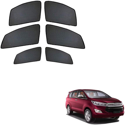 PEEPS STORE Side Window Sun Shade For Toyota Innova Crysta(Black)