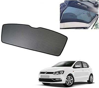 RAKRISH Rear Window Sun Shade For Volkswagen Polo(Black)