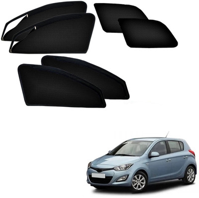 PEEPS STORE Side Window Sun Shade For Hyundai i20(Black)