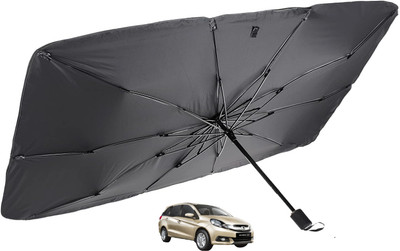 MOCKHE Windshield Sun Shade For Honda Mobilio(Silver)