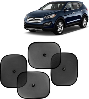 Kingsway Side Window, Rear Window, Windshield Sun Shade For Hyundai SantaFe(Black)