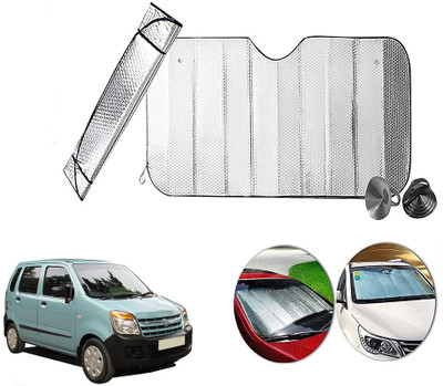 AUTO PEARL Dashboard, Windshield Sun Shade For Maruti Suzuki WagonR(Silver)
