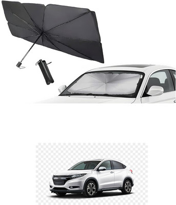 GONAMA Rear Window Sun Shade For Honda Universal For Car(Silver)