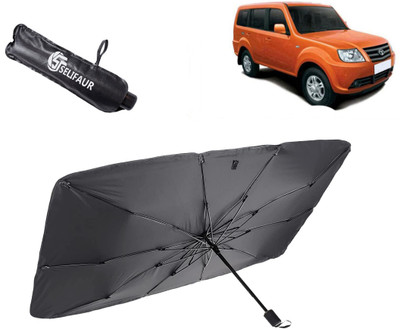 Selifaur Dashboard, Rear Window, Sun Roof, Windshield Sun Shade For Tata Grand Dicor(Black)