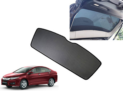 AUTO PEARL Rear Window Sun Shade For Honda City(Black)