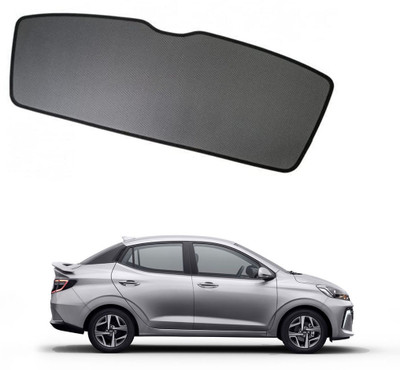 RAKRISH Rear Window Sun Shade For Hyundai Xcent(Black)