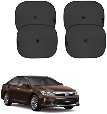 SPREADX Side Window, Rear Window Sun Shade For Toyota Camry(Black)