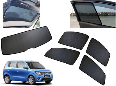 AUTO PEARL Side Window, Rear Window Sun Shade For Maruti Suzuki WagonR(Black)