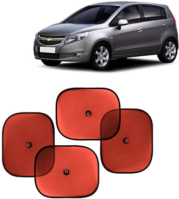 Kingsway Side Window, Rear Window, Dashboard, Sun Roof, Windshield Sun Shade For Chevrolet Sail UVA(Red)