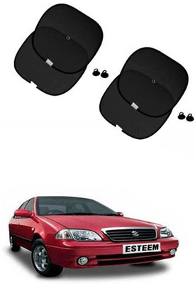 FKOK Side Window Sun Shade For Maruti Suzuki Esteem(Black)