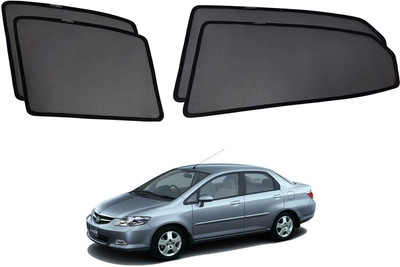 RAKRISH Rear Window, Side Window Sun Shade For Honda City ZX(Black)