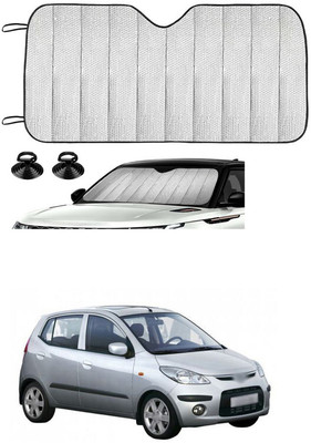 GONAMA Rear Window Sun Shade For Hyundai Universal For Car(Silver)