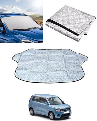 RKPSP Windshield Sun Shade For Maruti Suzuki Universal For Car(Silver)