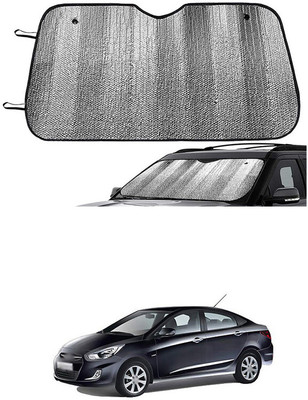 GONAMA Side Window Sun Shade For Hyundai Verna(Silver)