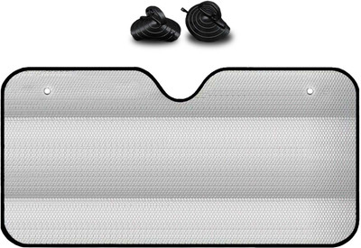 Kingsway Windshield, Dashboard, Rear Window Sun Shade For Universal For Car Universal For Car(Silver)