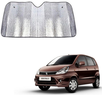 SPREADX Windshield Sun Shade For Maruti Suzuki Zen Estilo(Silver)