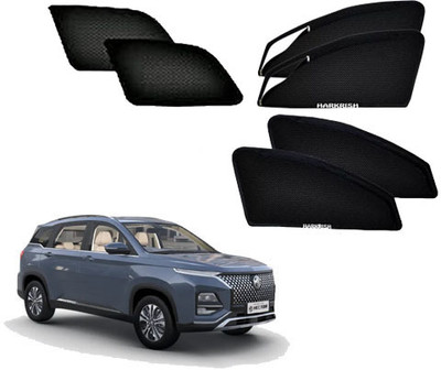 HARKRISH Side Window Sun Shade For MG Hector(Black)
