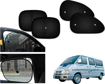PEEPS STORE Side Window Sun Shade For Tata Winger(Black)