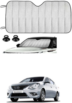 GONAMA Windshield Sun Shade For Nissan Sunny(Silver)