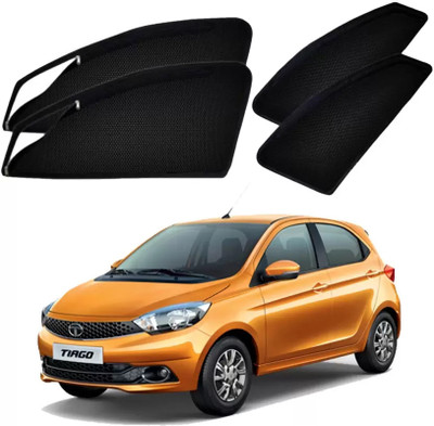 G ILIKA Side Window Sun Shade For Tata Tiago(Black)