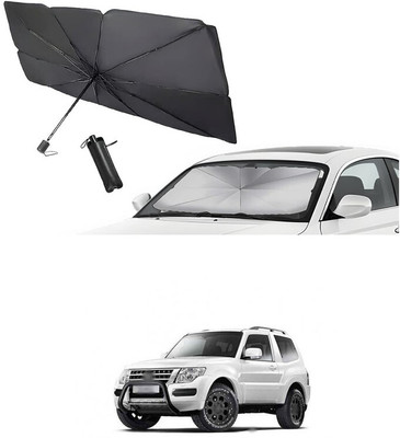 GONAMA Rear Window Sun Shade For Mitsubishi Pajero(Silver)