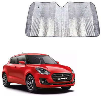 SPREADX Windshield Sun Shade For Maruti Suzuki Swift(Silver)