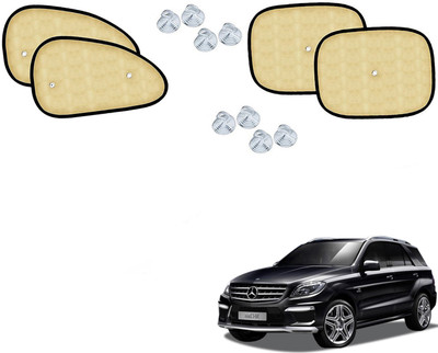 Automotive Prist Side Window Sun Shade For Mercedes Benz M-Class(Beige)