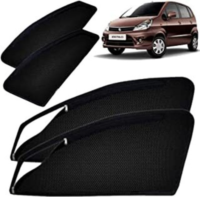 HARKRISH Side Window Sun Shade For Maruti Suzuki Zen Estilo(Black)