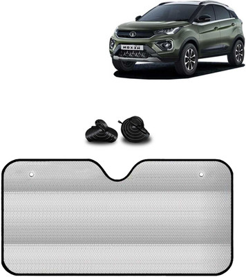 Kingsway Windshield, Dashboard Sun Shade For Tata Nexon(Silver)