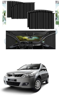 GONAMA Side Window Sun Shade For Mahindra Verito(Black)