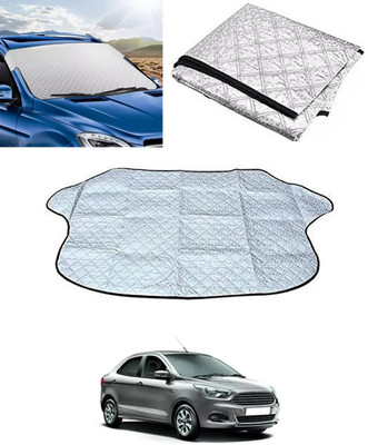 RKPSP Windshield Sun Shade For Ford Aspire(Silver)