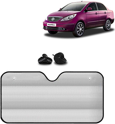 Kingsway Windshield, Dashboard, Rear Window, Side Window Sun Shade For Tata Manza(Silver)