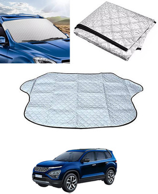 RKPSP Windshield Sun Shade For Tata Safari(Silver)