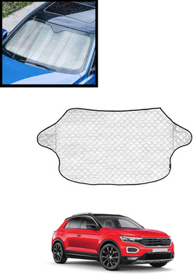 AYW Windshield Sun Shade For Volkswagen Universal For Car(Silver)