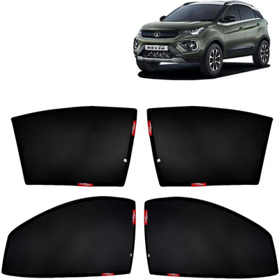 Kingsway Side Window, Rear Window Sun Shade For Tata Nexon(Black)