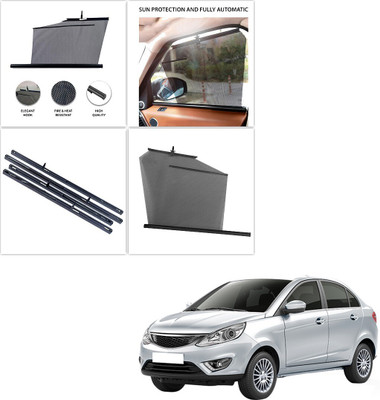 SS FOR YOUR SMART NEEDS Side Window Sun Shade For Tata Zest(Black)