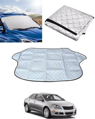 AYW Windshield Sun Shade For Maruti Suzuki Kizashi(Silver)