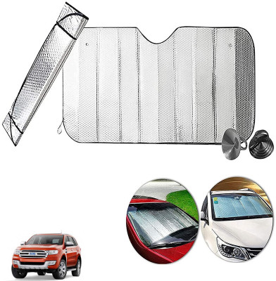 AUTO PEARL Dashboard, Windshield Sun Shade For Ford Endeavour(Silver)